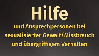 Plakat Missbrauchspraevention