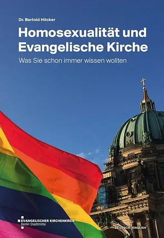 Book cover about homosexuality and church. 
