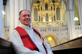 Man in religious attire.